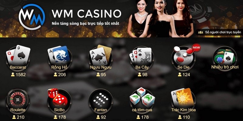 Một số thể loại casino nổi bật